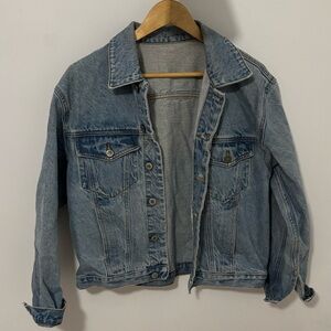 Women's Light Blue Denim Jacket - Casual Trucker Style